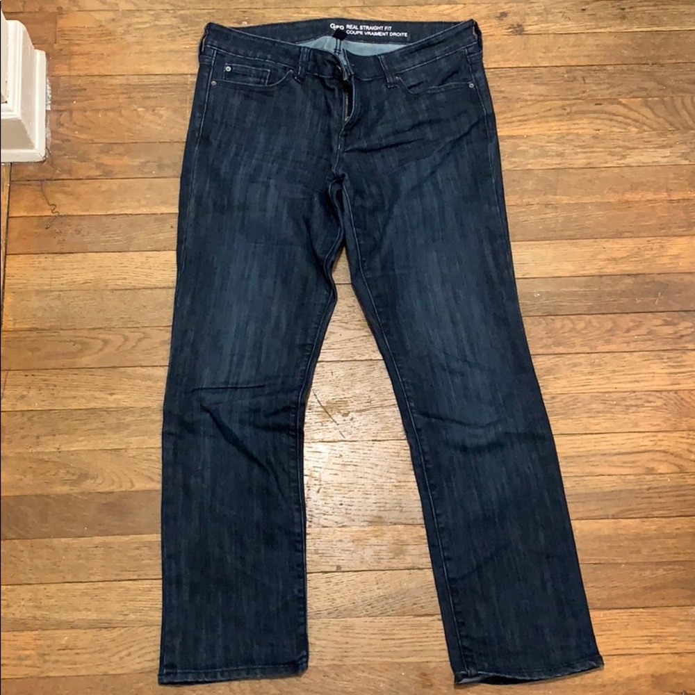 GAP dark wash jeans